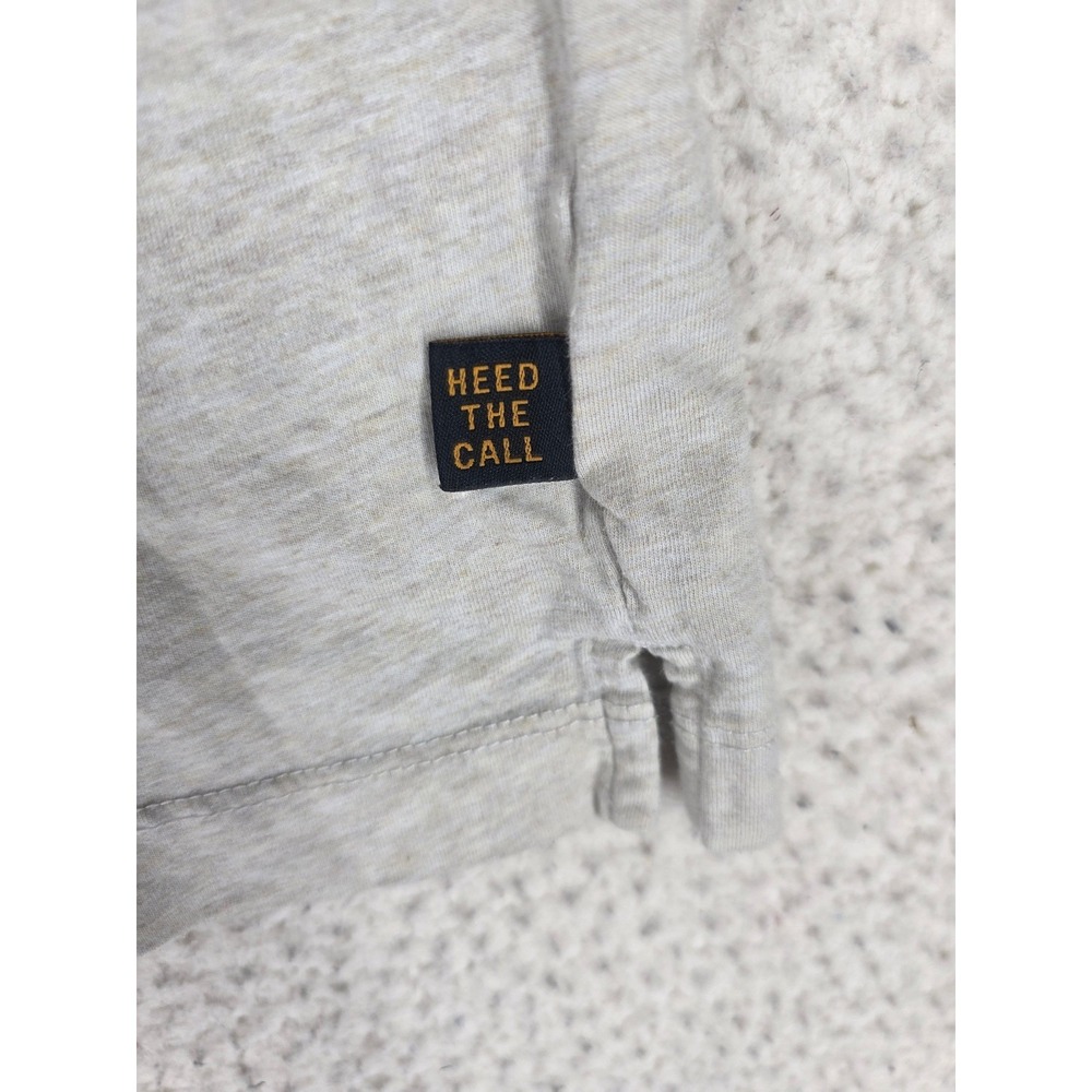 Howler Brothers H Bar B Pearl Snap Polo Shirt Mens M Heather Grey Western Yoke - Picture 7 of 11